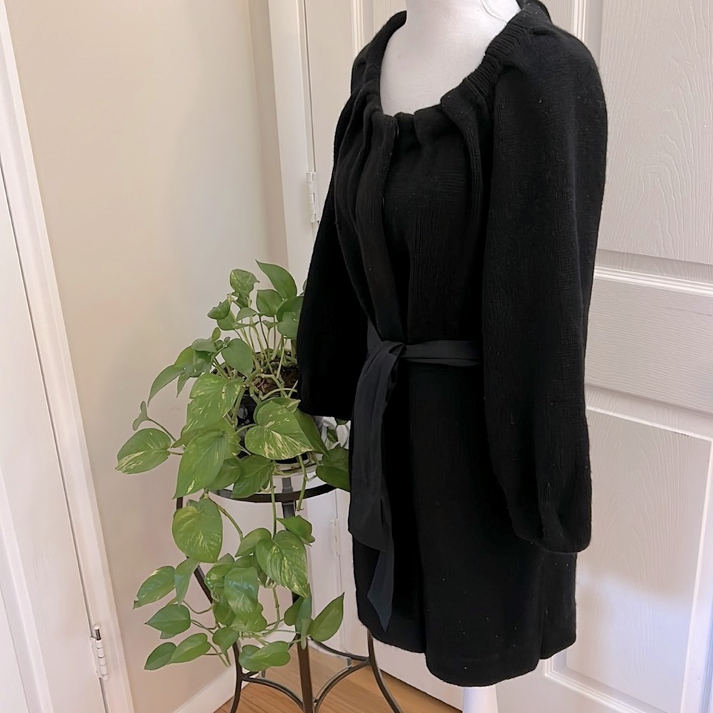 VINCE Cashmere Woman's Alpaca/Wool blend mini dress/ sweater - Size Med - Picture 6 of 10
